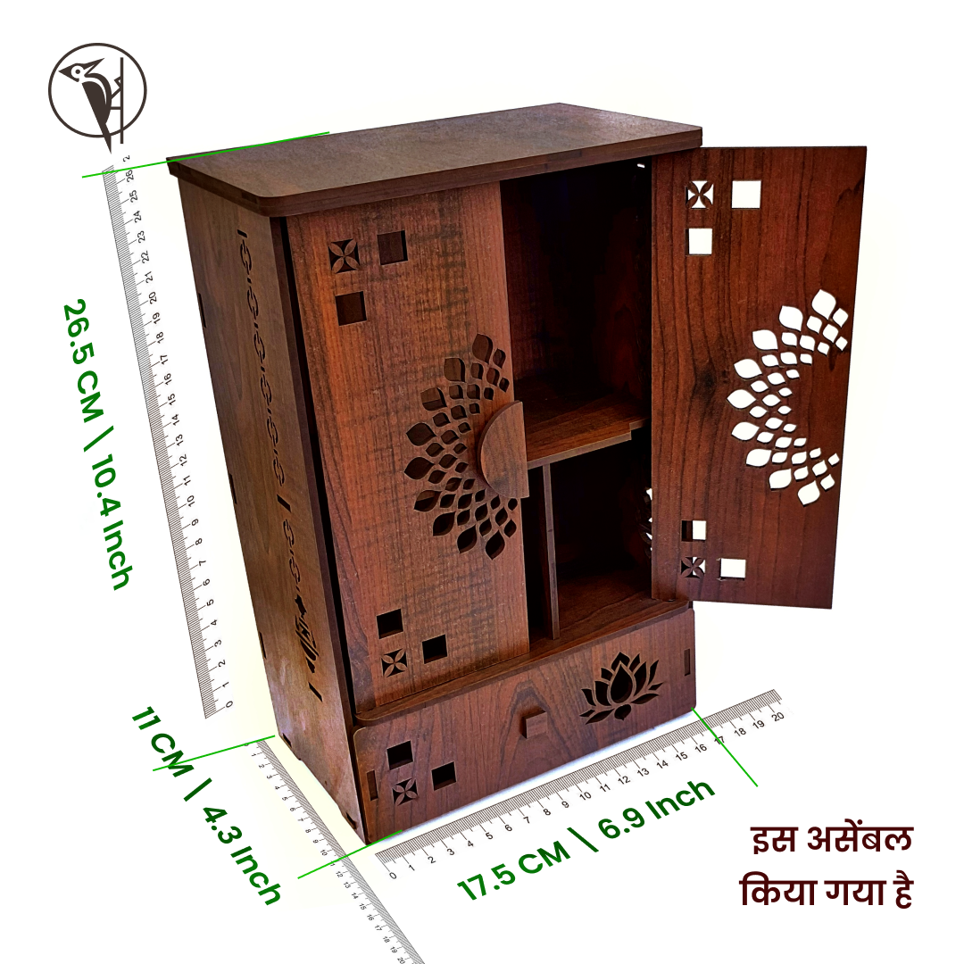 Laddu Gopal Ji Almirah (Dark)