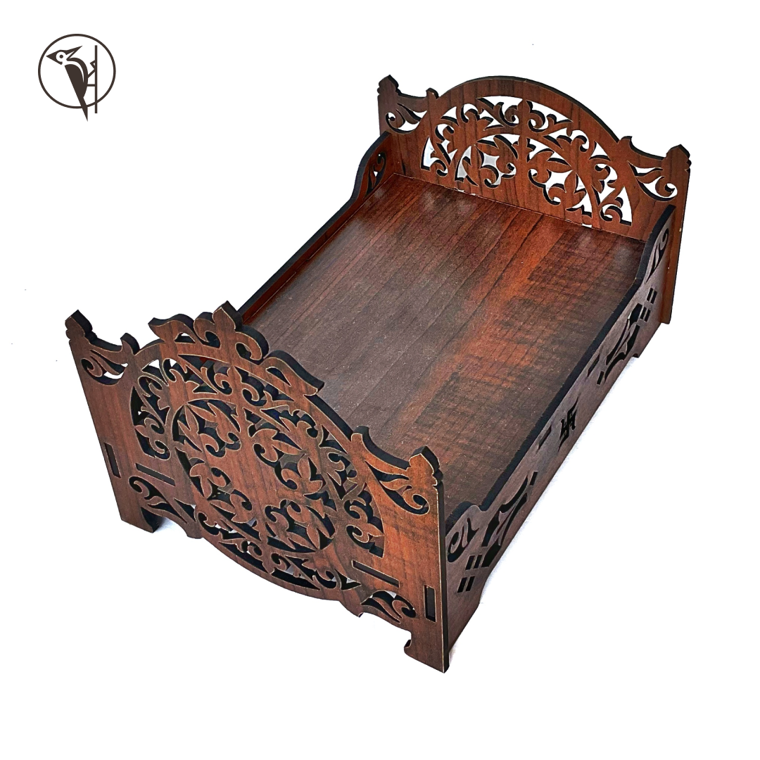 Laddu Gopal Ji Bed (Dark)