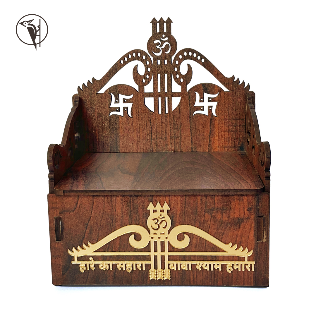 Laddu Gopal Ji Singhasan Shri Shyam (Dark)